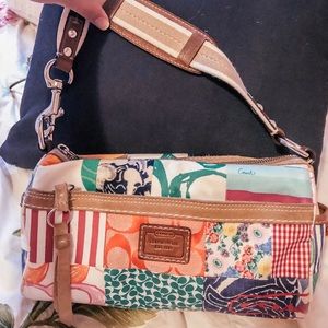 🚫SOLD🚫MULTI-COLORED COACH PURSE
